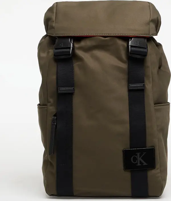 Calvin Klein Nahrbtnik Calvin Klein Canvas Mix Backpack Green Universal
