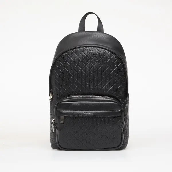 Calvin Klein Nahrbtnik Calvin Klein Emblem Aop Emboss Round Backpack Black Universal