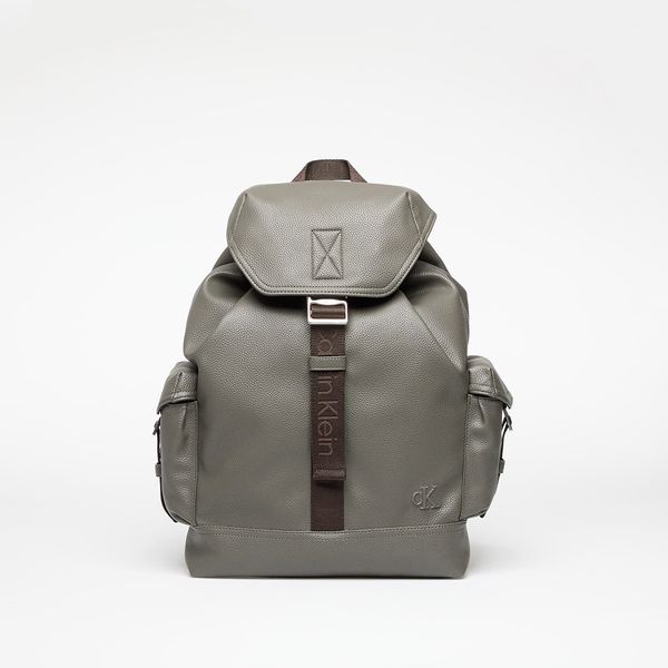 Calvin Klein Nahrbtnik Calvin Klein Jeans Cargo Flap Backpack Gray Universal