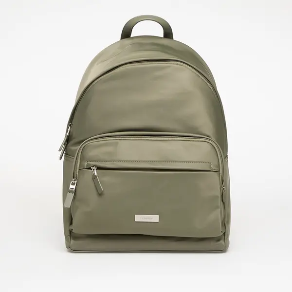 Calvin Klein Nahrbtnik Calvin Klein Sleek Round Backpack Beige Universal