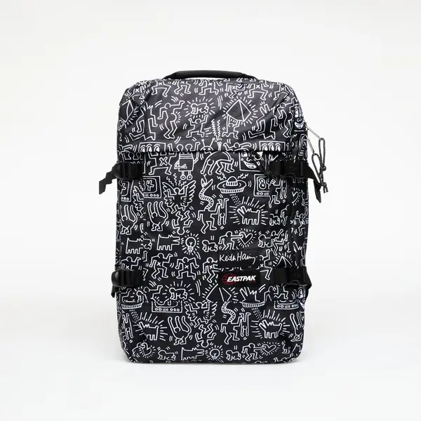 EASTPAK Nahrbtnik Eastpak x Keith Haring Travelpack Keith Haring Black 42 l