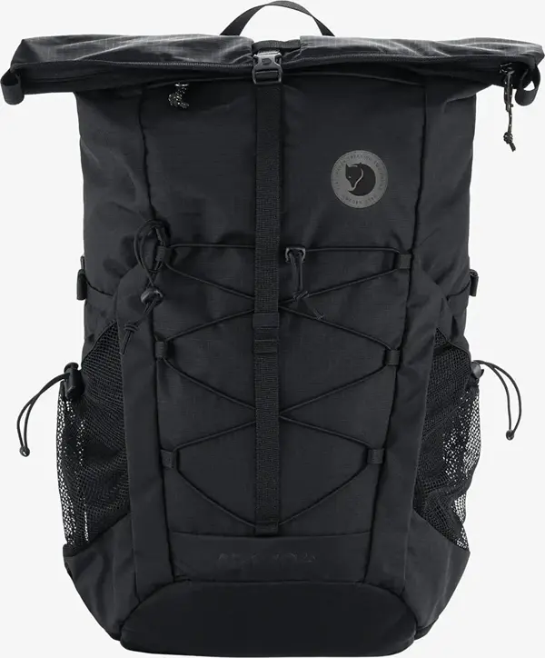 Fjällräven Nahrbtnik Fjällräven Abisko Hike Foldsack Black 25 l