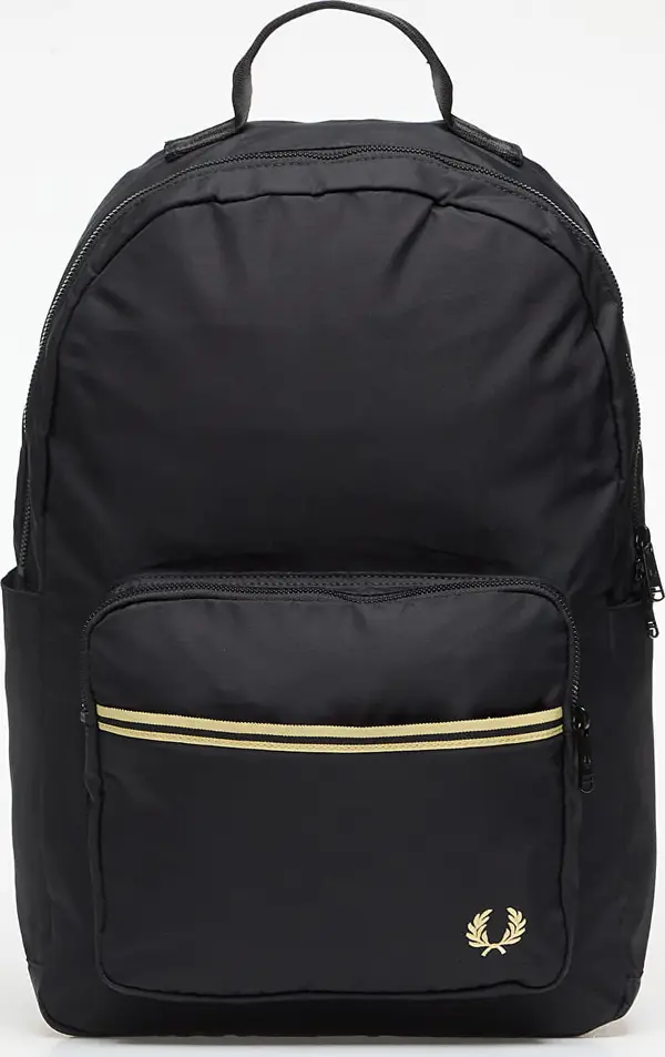 FRED PERRY Nahrbtnik FRED PERRY Tipped Tape Backpack Black Universal