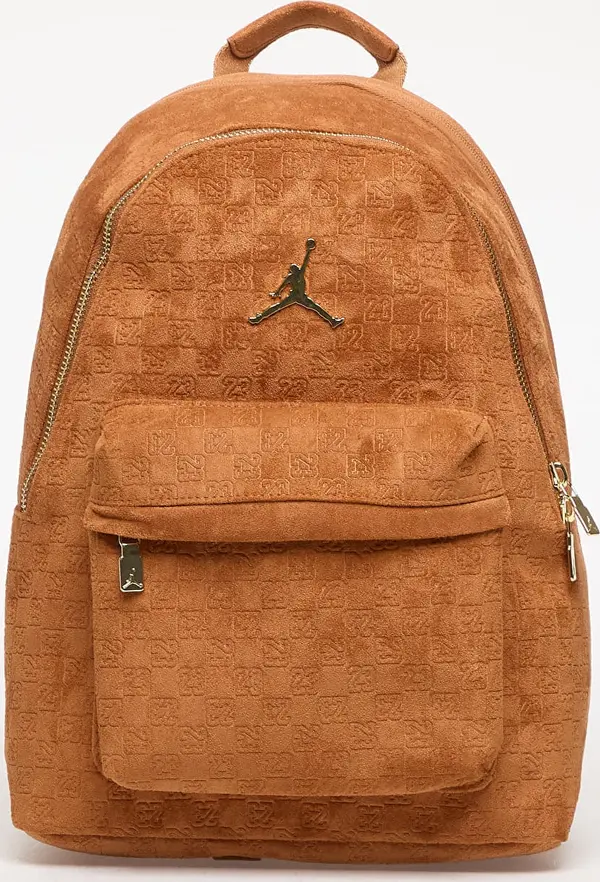 Jordan Nahrbtnik Jordan JAM Suede Monogram Backpack Cognac Universal
