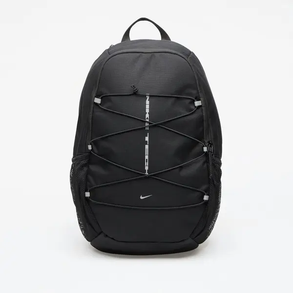 Nike Nahrbtnik Nike Heritage Sweep Nike Tech Backpack 25L Black/ Black/ Reflect Silver 25 l
