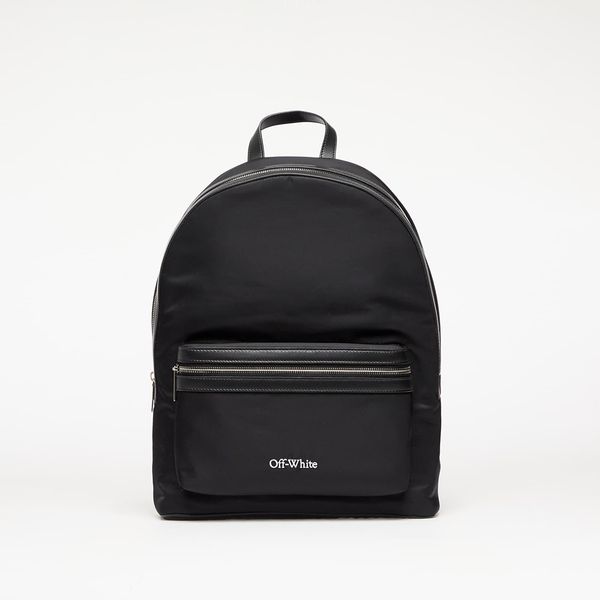 Off-White Nahrbtnik Off-White Core Round Backpack Nylon Black Universal
