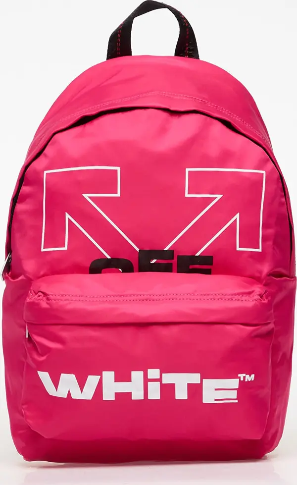 OFF-WHITE KIDS Nahrbtnik OFF-WHITE KIDS Type Logo Backpack Pink/ White Universal