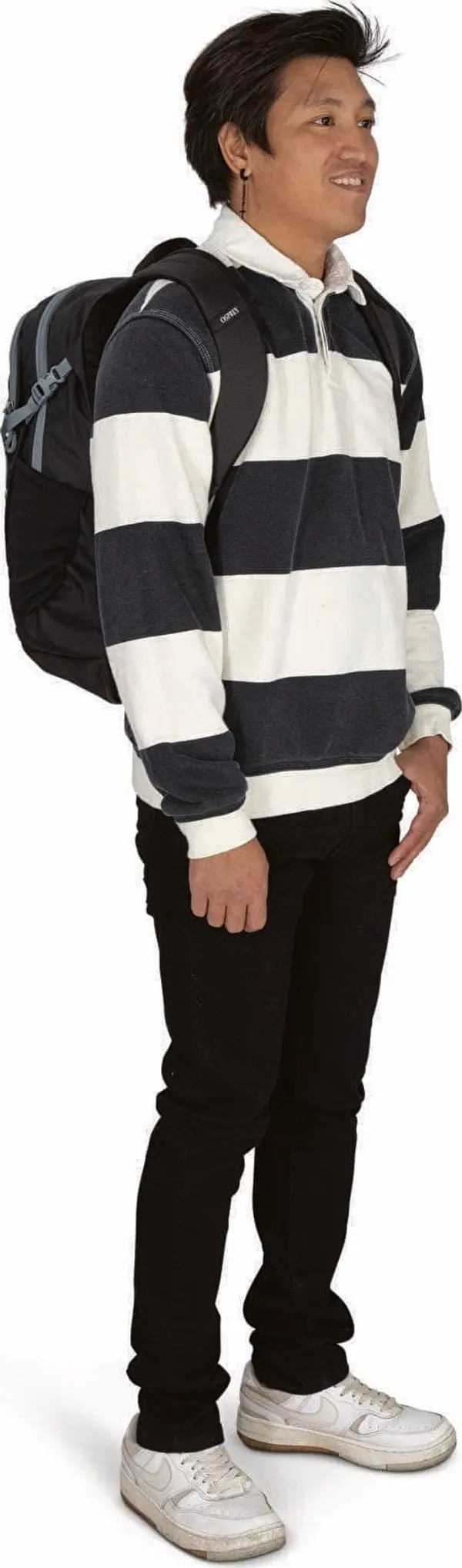 Osprey Nahrbtnik Osprey Axis 24 Black/ Shale Grey Universal