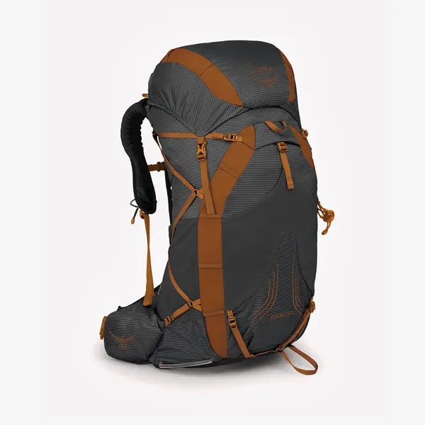 Osprey Nahrbtnik Osprey Exos 38 Dark Charcoal Grey L/XL