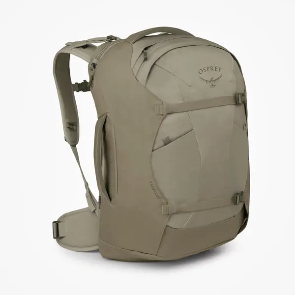 Osprey Nahrbtnik Osprey Farpoint 40 Sawdust Tan Universal