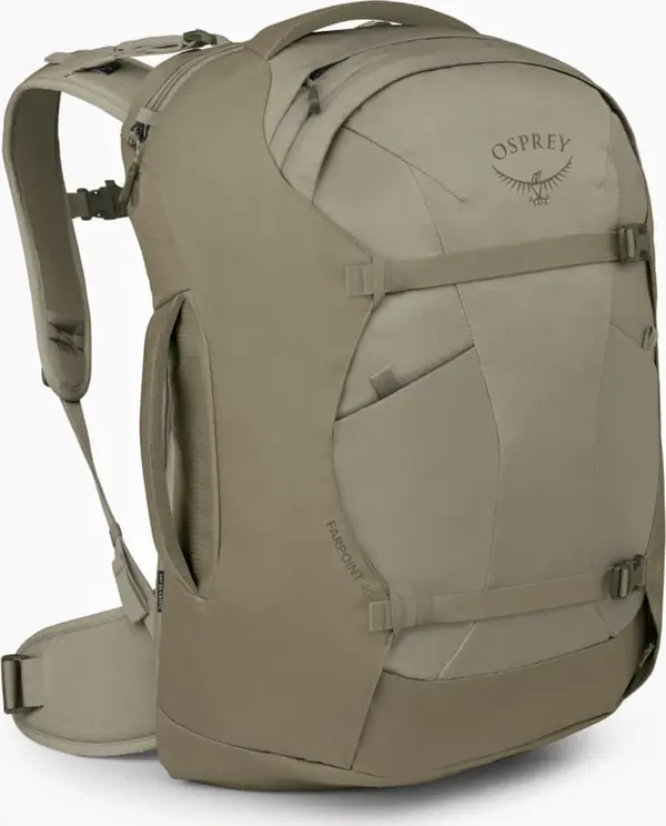 Osprey Nahrbtnik Osprey Farpoint 40 Sawdust Tan Universal