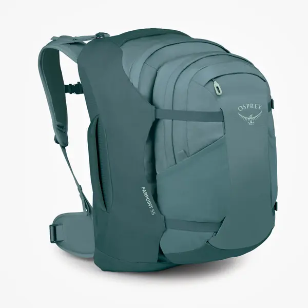 Osprey Nahrbtnik Osprey Farpoint 55 Cascade Blue/ Torrent Blue Universal