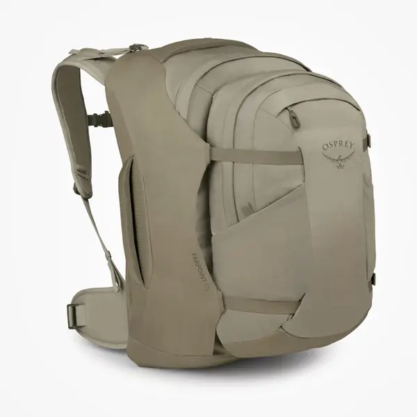 Osprey Nahrbtnik Osprey Farpoint 55 Sawdust Tan Universal