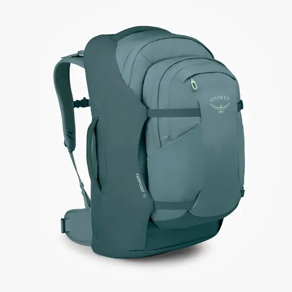 Osprey Nahrbtnik Osprey Farpoint 70 Cascade Blue/ Torrent Blue Universal
