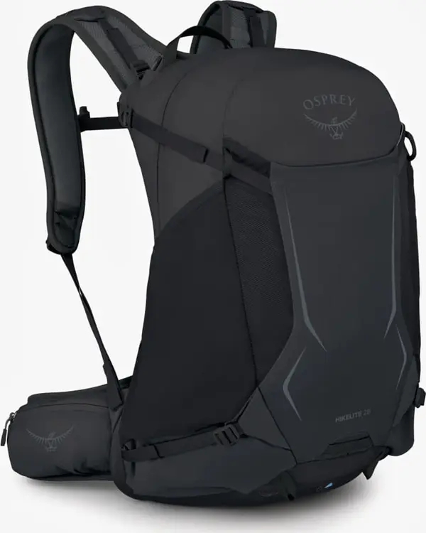 Osprey Nahrbtnik Osprey Hikelite 28 Raven Black Universal