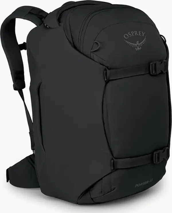 Osprey Nahrbtnik Osprey Porter 46 Black Universal