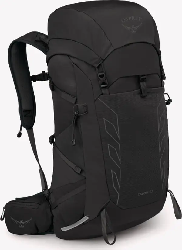 Osprey Nahrbtnik Osprey Talon 33 Black/ Coal Grey 33 l