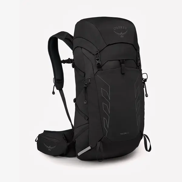 Osprey Nahrbtnik Osprey Talon 33 E Black/ Coal Grey Universal