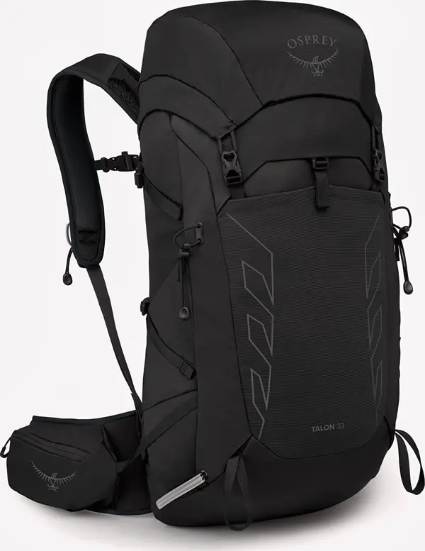 Osprey Nahrbtnik Osprey Talon 33 E Black/ Coal Grey Universal