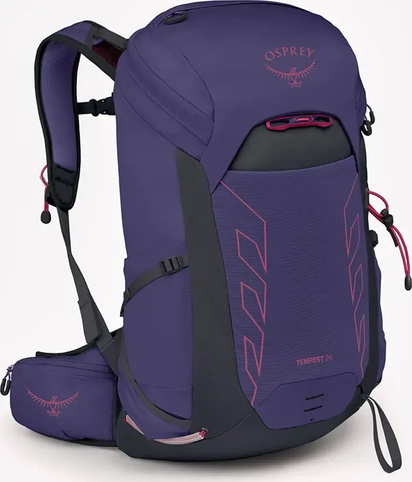 Osprey Nahrbtnik Osprey Tempest 2 Deep Fig/ Hotspot Pink Universal