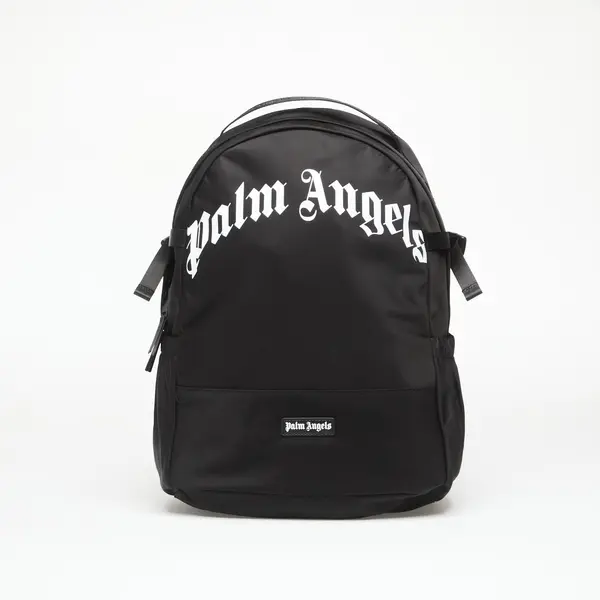 Palm Angels Nahrbtnik Palm Angels Curved Logo Backpack Black/ Off White Universal