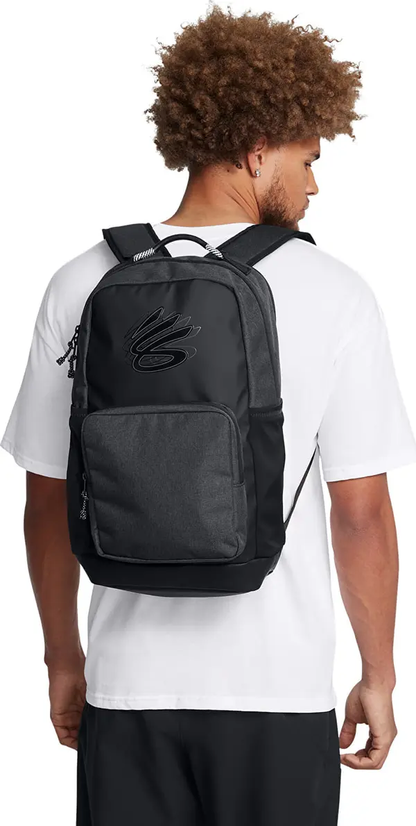 Under Armour Nahrbtnik Under Armour Curry Splash Backpack Black/ Jet Gray Full Heather/ Black Universal