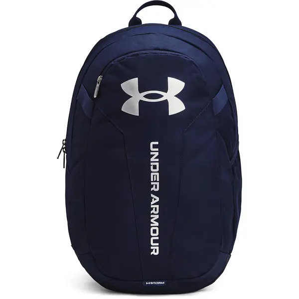 Under Armour Nahrbtnik Under Armour Hustle Lite Backpack Midnight Navy/ Midnight Navy/ Metallic Silver 24 l