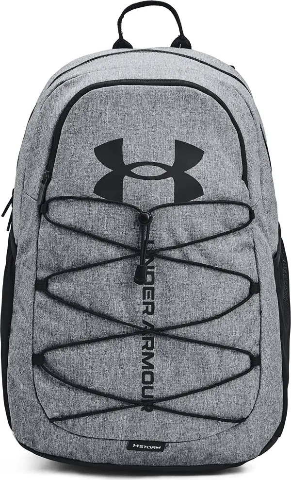 Under Armour Nahrbtnik Under Armour Hustle Sport Backpack Pitch Gray Medium Heather/ Black/ Black 26 l