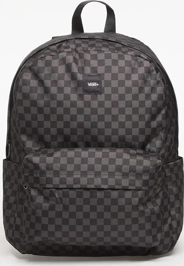 Vans Nahrbtnik Vans Old Skool Check Backpack Black/Charcoal Universal