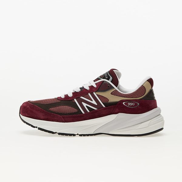 New Balance New Balance 990 V6 Made in USA Burgundy/ Tan