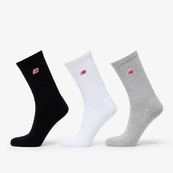 New Balance New Balance Nb Patch Logo Crew Socks 3-Pack Multicolor M