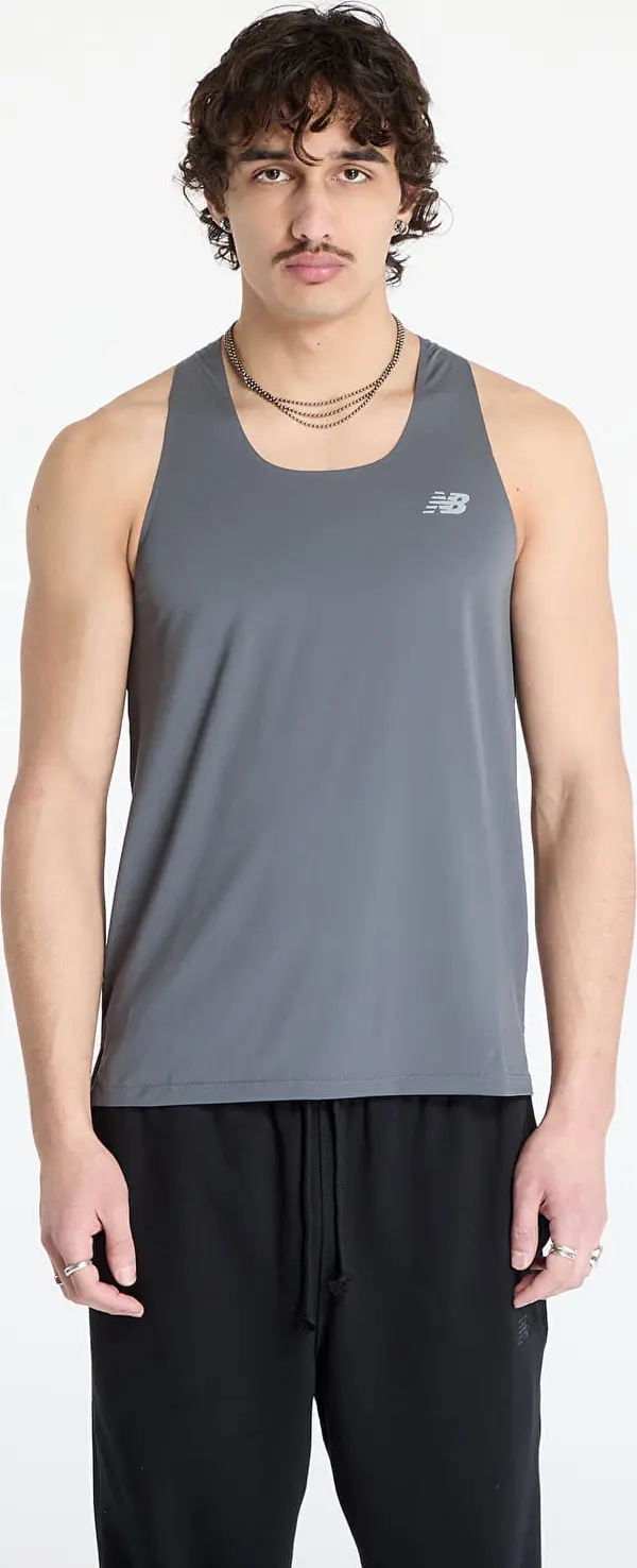 New Balance New Balance Race Day Tank Top Grey XL