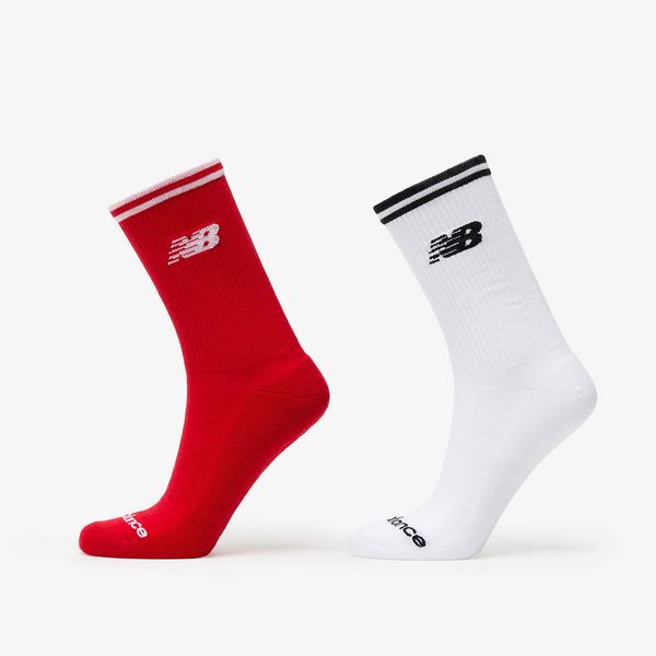 New Balance New Balance Running Stripe Midcalf Socks 2-Pack Multicolor L