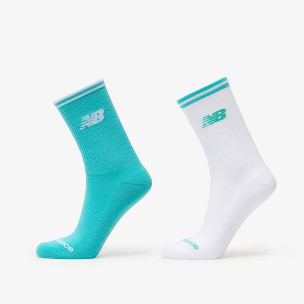 New Balance New Balance Running Stripe Midcalf Socks 2-Pack Multicolor M