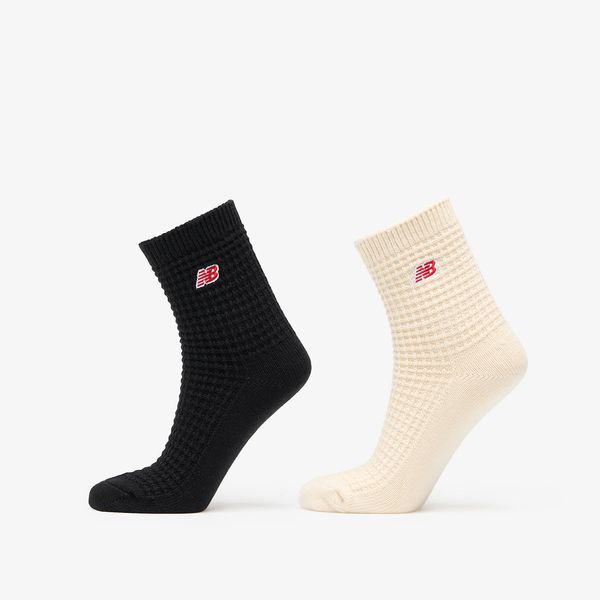 New Balance New Balance Waffle Knit Ankle Socks 2-Pack Multicolor M