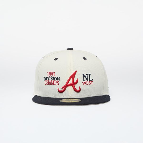 New Era New Era Atlanta Braves 59FIFTY Fitted Cap Chrome White