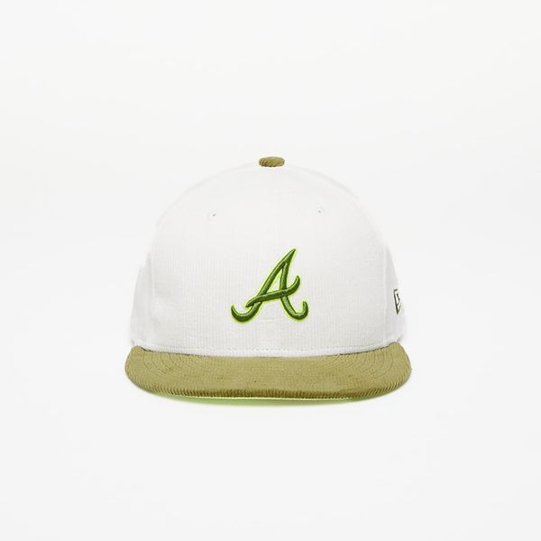 New Era New Era Atlanta Braves Cord 59FIFTY Cap Off White