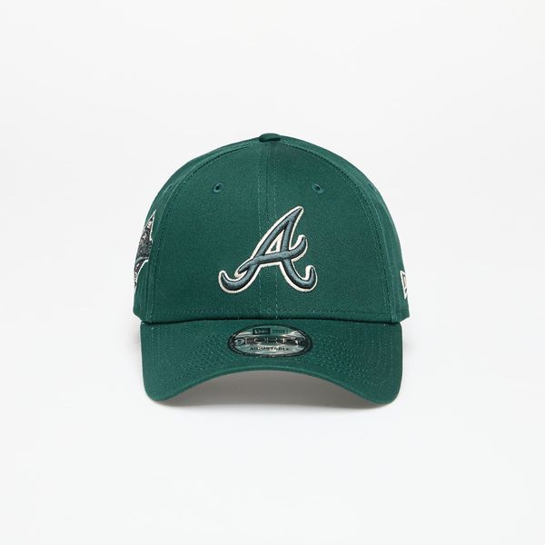 New Era New Era Atlanta Braves MLB Seasonal Ws 9FORTY Adjustable Cap Dark Green Universal