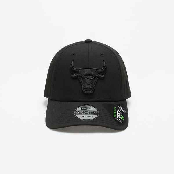 New Era New Era Chicago Bulls 9Forty Strapback Black/ Black