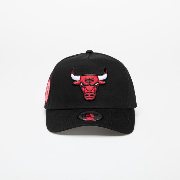 New Era New Era Chicago Bulls Aframe NBA Patch Cap Black Universal