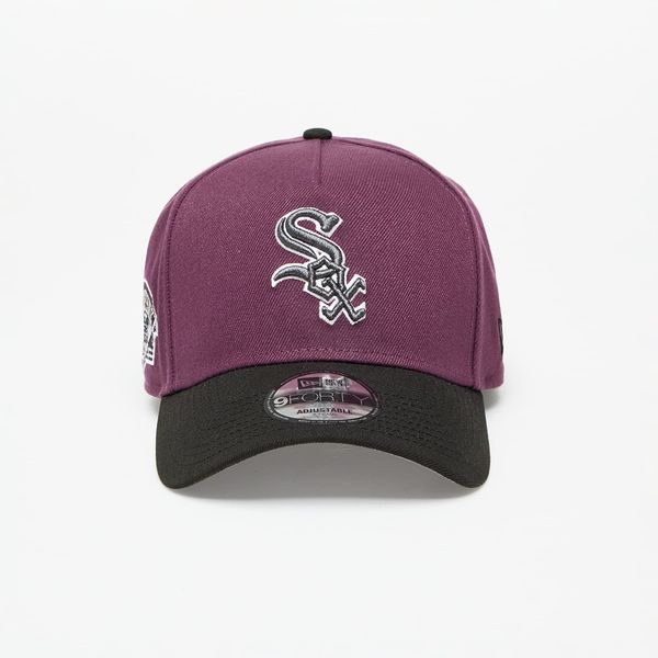 New Era New Era Chicago White Sox 9FORTY Two-Tone A-Frame Adjustable Cap Dark Purple