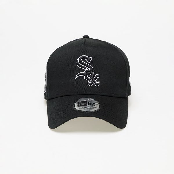 New Era New Era Chicago White Sox World Series Patch 9FORTY E-Frame Adjustable Cap Black/ Kelly Green