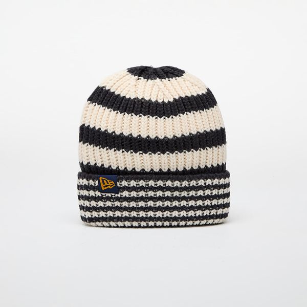 New Era New Era Knit Medium Stripe Beanie Navy/ Light Cream Universal