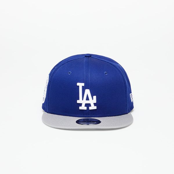 New Era New Era Los Angeles Dodgers Contrast Side Patch 9Fifty Snapback Cap Dark Royal/ Gray