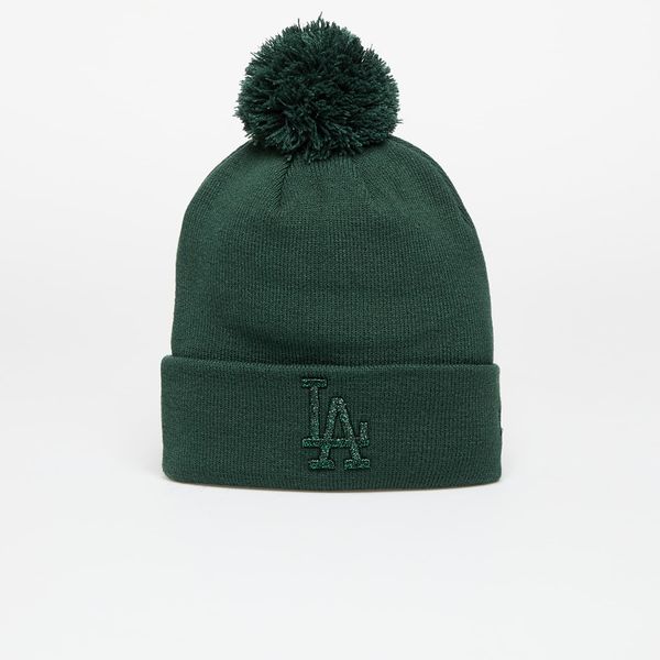 New Era New Era Los Angeles Dodgers Knit Medium Wmns MLB Wmns Metallic Bobble Beanie Dark Green Universal