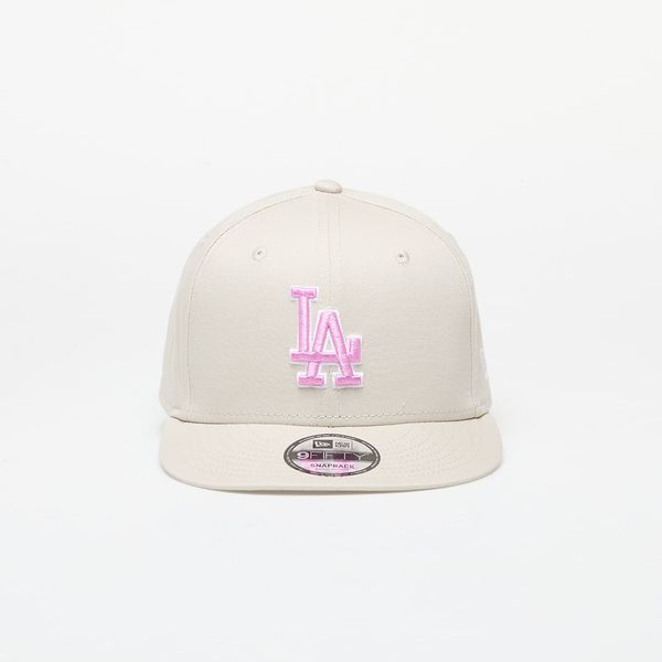 New Era New Era Los Angeles Dodgers MLB Outline 9FIFTY Snapback Cap Stone/ Pink