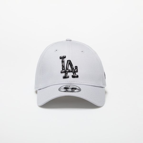 New Era New Era Los Angeles Dodgers MLB Seasonal Infill 9FORTY Adjustable Cap Dolphin Gray/ Black Universal