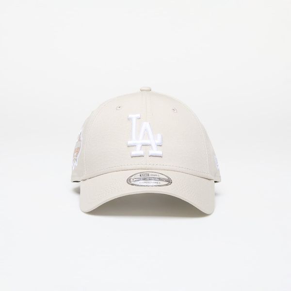 New Era New Era Los Angeles Dodgers MLB Side Patch 9FORTY Adjustable Cap Stone/ White