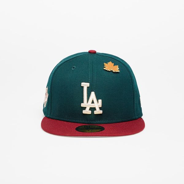 New Era New Era Los Angeles Dodgers Ws Contrast 59Fifty Fitted Cap New Olive/ Optic White