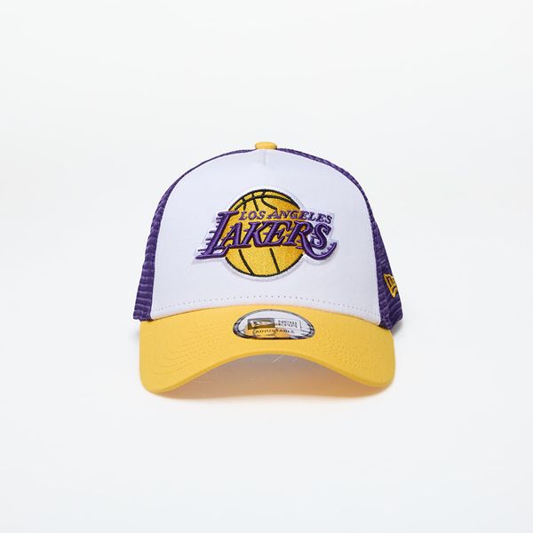 New Era New Era Los Angeles Lakers 9Forty Trucker Canary Yellow/ True Purple